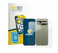 brotect Glass Film compatible with Google Pixel 11 Pro XL | (Front+Back) 6 Pack Clear Screen Protection Made in Germany Glass-Film 9H Protection Scratch Resistant High Clarity