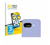 brotect Glass Film compatible with Google Pixel 9a | (ONLY Camera Lens) 3 Pack Clear Screen Protection Made in Germany Glass-Film 9H Protection Scratch Resistant High Clarity
