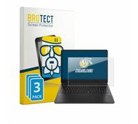 brotect Glass Film compatible with HP HyperX Omen 16 | 3 Pack Clear Screen Protection Made in Germany Glass-Film 9H Protection Scratch Resistant High Clarity