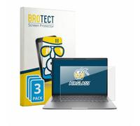 brotect Glass Film compatible with HP Zbook 8 G2i 14" | 3 Pack Clear Screen Protection Made in Germany Glass-Film 9H Protection Scratch Resistant High Clarity