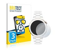brotect Glass Film compatible with Huawei Watch GT 3 Pro Ceramic (43mm) | 3 Pack Clear Screen Protection Made in Germany Glass-Film 9H Protection Scratch Resistant High Clarity