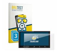 brotect Glass Film compatible with Kenwood DMX7525DABS | 3 Pack Clear Screen Protection Made in Germany Glass-Film 9H Protection Scratch Resistant High Clarity