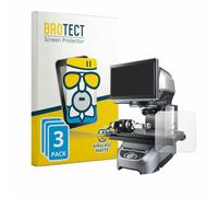 brotect Glass Film compatible with Keyence IM-8020 | Glass plate 3 Pack Matte Screen Protection Made in Germany 9H Protection Anti-Glare Glass-Film Anti-Scratch