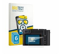 brotect Glass Film compatible with Leica Q3 Monochrom | 6 Pack Clear Screen Protection Made in Germany Glass-Film 9H Protection Scratch Resistant High Clarity