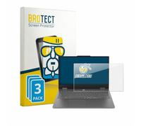 brotect Glass Film compatible with Lenovo LOQ Essential Gen 11 15" | 3 Pack Clear Screen Protection Made in Germany Glass-Film 9H Protection Scratch Resistant High Clarity