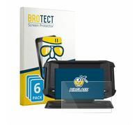 brotect Glass Film compatible with Lowrance Eagle 4 | 6 Pack Clear Screen Protection Made in Germany Glass-Film 9H Protection Scratch Resistant High Clarity