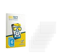 brotect Glass Film compatible with Majority Homerton | 6 Pack Clear Screen Protection Made in Germany Glass-Film 9H Protection Scratch Resistant High Clarity