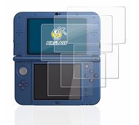 brotect Glass Film compatible with Nintendo New 3DS XL | 3 Pack Clear Screen Protection Made in Germany Glass-Film 9H Protection Scratch Resistant High Clarity