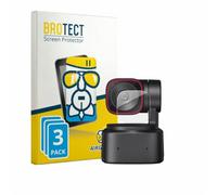 brotect Glass Film compatible with OBSBOT Tiny 2 Lite | 3 Pack Clear Screen Protection Made in Germany Glass-Film 9H Protection Scratch Resistant High Clarity