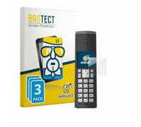 brotect Glass Film compatible with Panasonic KX-TGK220 | 3 Pack Clear Screen Protection Made in Germany Glass-Film 9H Protection Scratch Resistant High Clarity