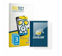brotect Glass Film compatible with PocketBook InkPad One | 3 Pack Clear Screen Protection Made in Germany Glass-Film 9H Protection Scratch Resistant High Clarity