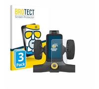 brotect Glass Film compatible with PowaKaddy CT12 GPS | 3 Pack Matte Screen Protection Made in Germany 9H Protection Anti-Glare Glass-Film Anti-Scratch