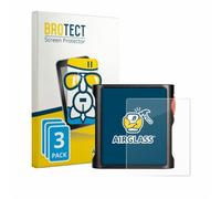 brotect Glass Film compatible with Shanling M0 Pura | 3 Pack Clear Screen Protection Made in Germany Glass-Film 9H Protection Scratch Resistant High Clarity