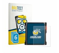 brotect Glass Film compatible with Shanling M0 Pura | 6 Pack Clear Screen Protection Made in Germany Glass-Film 9H Protection Scratch Resistant High Clarity