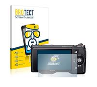 brotect Glass Film compatible with Sony Alpha NEX-5N | Clear Screen Protection Made in Germany Glass-Film 9H Protection Scratch Resistant High Clarity