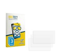brotect Glass Film compatible with Sony Cinema Line FX5 | 3 Pack Clear Screen Protection Made in Germany Glass-Film 9H Protection Scratch Resistant High Clarity