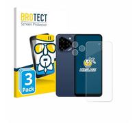 brotect Glass Screen Protector Film compatible with Acer Acerone Liquid S262F5 (Front+Camera) (3 Pack) - Glass-Foil Protection [Scratch Resistant]