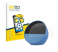 brotect Glass Screen Protector Film compatible with Amazon Echo Spot 2024 - Glass-Foil 9H Protection [Scratch Resistant, High Clarity]