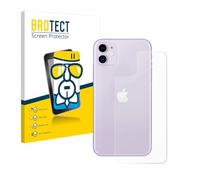 brotect Glass Screen Protector Film compatible with Apple iPhone 11 (Back) - Glass-Foil 9H Protection [Scratch Resistant, High Clarity]