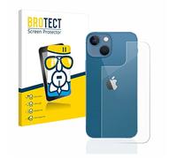 brotect Glass Screen Protector Film compatible with Apple iPhone 13 mini (Back) - Glass-Foil 9H Protection [Scratch Resistant, High Clarity]