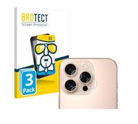 brotect Glass Screen Protector Film compatible with Apple iPhone 16 Pro (ONLY Camera Lens) (3 Pack) - Glass-Foil Protection [Scratch Resistant]
