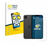 brotect Glass Screen Protector Film compatible with Apple iPhone 16e (Front+Camera) - Glass-Foil 9H Protection [Scratch Resistant, High Clarity]