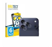 brotect Glass Screen Protector Film compatible with Apple iPhone 17 Pro Max (ONLY Camera Lens) (6 Pack) - Glass-Foil Protection [Scratch Resistant]