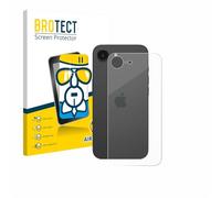 brotect Glass Screen Protector Film compatible with Apple iPhone 17e (Back) - Glass-Foil 9H Protection [Scratch Resistant, High Clarity]