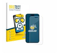 brotect Glass Screen Protector Film compatible with Apple iPhone Air - Glass-Foil 9H Protection [Scratch Resistant, High Clarity]