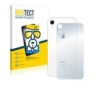 brotect Glass Screen Protector Film compatible with Apple iPhone XR (Back) - Glass-Foil 9H Protection [Scratch Resistant, High Clarity]