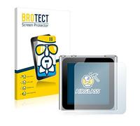 brotect Glass Screen Protector Film compatible with Apple iPod nano 2010 (6th. Gen.) - Glass-Foil 9H Protection [Scratch Resistant, High Clarity]