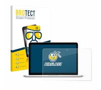 brotect Glass Screen Protector Film compatible with Apple MacBook Retina Pro 13" 2015 - Glass-Foil Protection [Scratch Resistant, High Clarity]