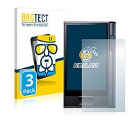 brotect Glass Screen Protector Film compatible with Astell&Kern AK KANN (3 Pack) - Glass-Foil 9H Protection [Scratch Resistant, High Clarity]