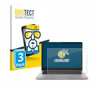 brotect Glass Screen Protector Film compatible with ASUS ExpertBook P3 G2 (3 Pack) - Glass-Foil 9H Protection [Scratch Resistant, High Clarity]