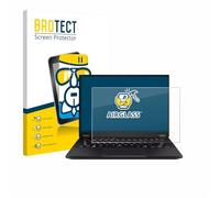 brotect Glass Screen Protector Film compatible with ASUS TUF Gaming A14 - Glass-Foil 9H Protection [Scratch Resistant, High Clarity]