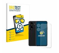 brotect Glass Screen Protector Film compatible with ASUS ZenFone 10 (Front+Camera) - Glass-Foil 9H Protection [Scratch Resistant, High Clarity]