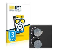 brotect Glass Screen Protector Film compatible with ASUS ZenFone 9 (ONLY Camera Lens) (3 Pack) - Glass-Foil Protection [Scratch Resistant]