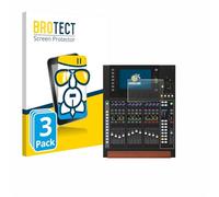 brotect Glass Screen Protector Film compatible with Behringer Wing Compact (3 Pack) - Glass-Foil 9H Protection [Scratch Resistant, High Clarity]