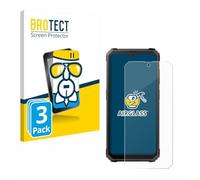brotect Glass Screen Protector Film compatible with Blackview BV4800 / SE (3 Pack) - Glass-Foil 9H Protection [Scratch Resistant, High Clarity]