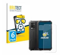 brotect Glass Screen Protector Film compatible with Blackview BV4800 SE (Front+Camera) (6 Pack) - Glass-Foil Protection [Scratch Resistant]