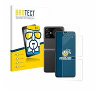 brotect Glass Screen Protector Film compatible with Blackview Hero 10 (Front+Back) - Glass-Foil 9H Protection [Scratch Resistant, High Clarity]