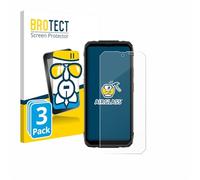 brotect Glass Screen Protector Film compatible with Blackview Rock 1 (3 Pack) - Glass-Foil 9H Protection [Scratch Resistant, High Clarity]