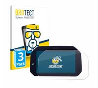 brotect Glass Screen Protector Film compatible with BMW R 1300 GS TFT 6.5" (3 Pack) - Glass-Foil 9H Protection [Scratch Resistant, High Clarity]