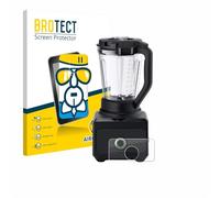 brotect Glass Screen Protector Film compatible with Braun PowerBlend 9 - Glass-Foil 9H Protection [Scratch Resistant, High Clarity]