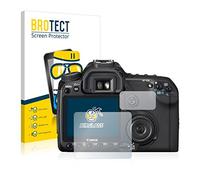 brotect Glass Screen Protector Film compatible with Canon EOS 40D - Glass-Foil 9H Protection [Scratch Resistant, High Clarity]