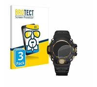 brotect Glass Screen Protector Film compatible with Casio G-Shock GW-9400Y-1 (3 Pack) - Glass-Foil 9H Protection [Scratch Resistant, High Clarity]