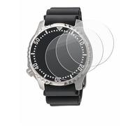 brotect Glass Screen Protector Film compatible with Citizen NY0040 (3 Pack) - Glass-Foil 9H Protection [Scratch Resistant, High Clarity]