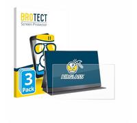 brotect Glass Screen Protector Film compatible with CUIUIC GS156B2 (3 Pack) - Glass-Foil 9H Protection [Scratch Resistant, High Clarity]