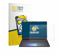 brotect Glass Screen Protector Film compatible with Dell Alienware 18 Area-51 - Glass-Foil 9H Protection [Scratch Resistant, High Clarity]