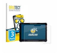 brotect Glass Screen Protector Film compatible with Dell Pro Rugged 12 RA02260 (3 Pack) - Glass-Foil 9H Protection [Scratch Resistant, High Clarity]